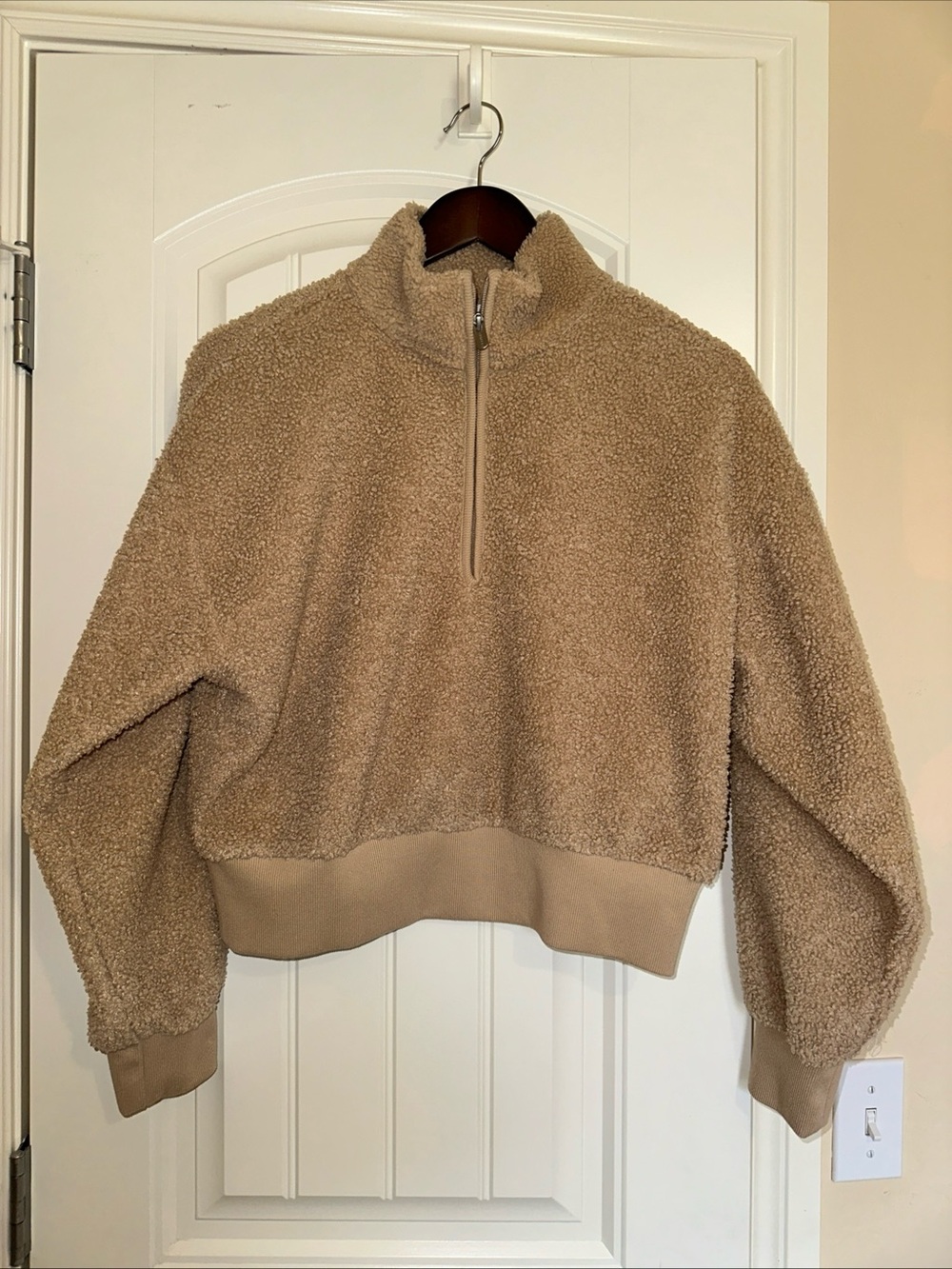 Athleta In The Clouds Sweater Half Zip S